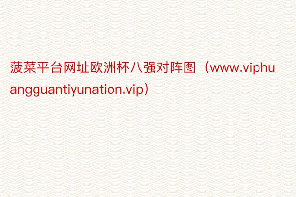 菠菜平台网址欧洲杯八强对阵图（www.viphuangguantiyunation.vip）